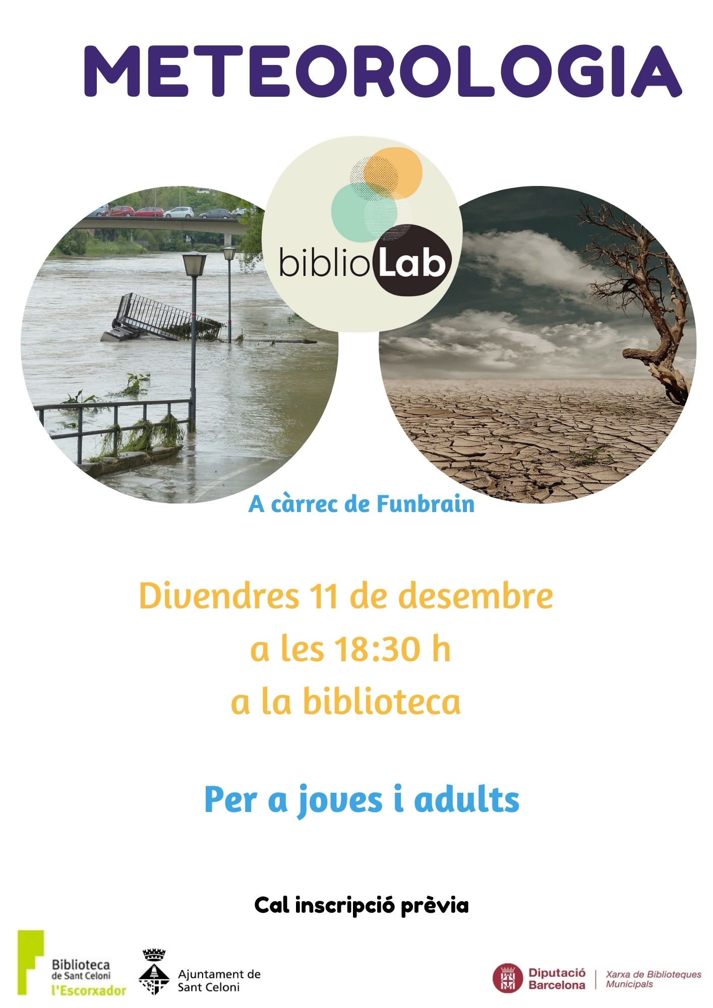 Bibliolab per a joves i adults: Meteorologia