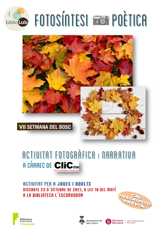 Bibliolab per a joves i adults: Fotosíntesi poètica