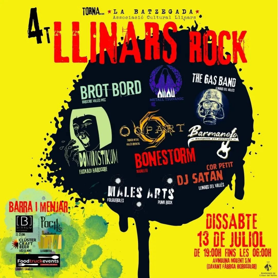 4t Llinars Rock