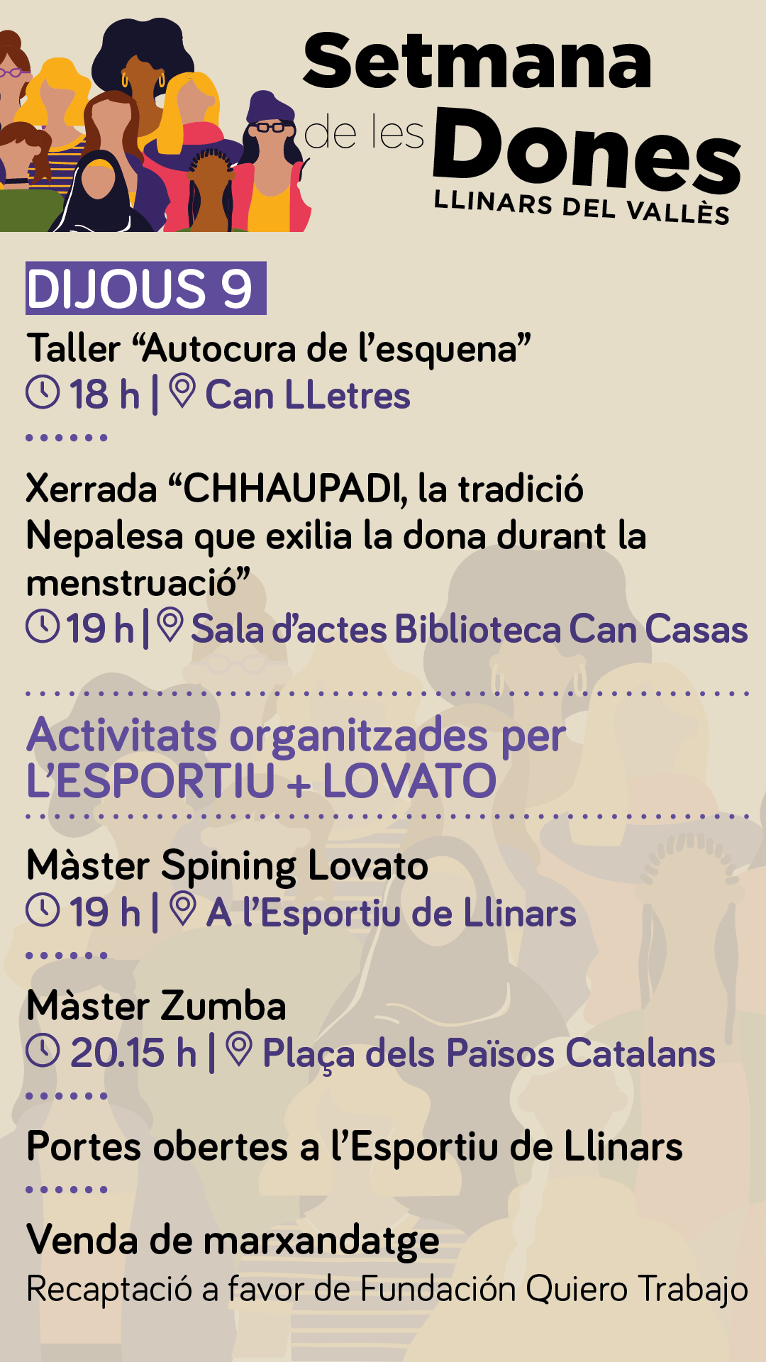 Activitats organitzades per l'Esportiu i Lovato