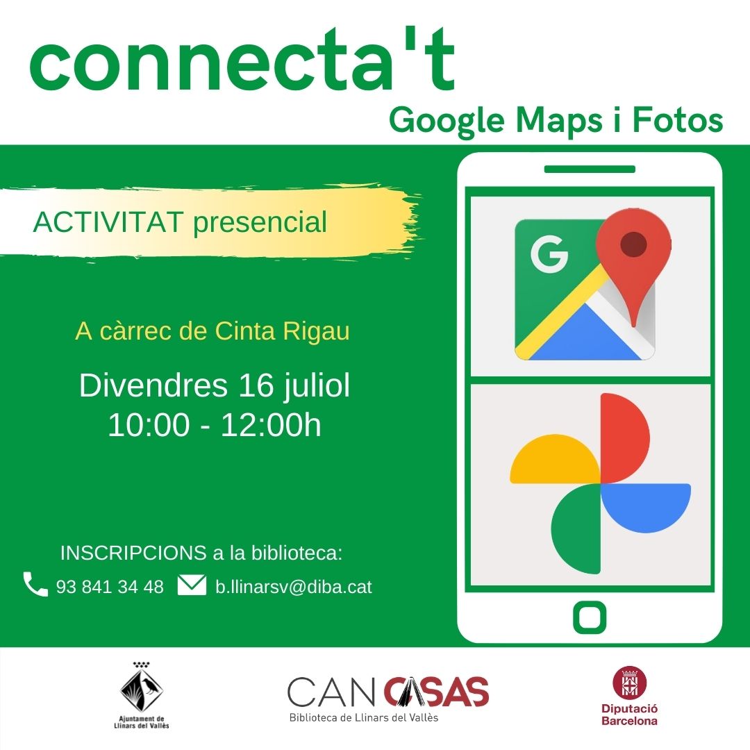 Connecta't - Google Maps i Fotos