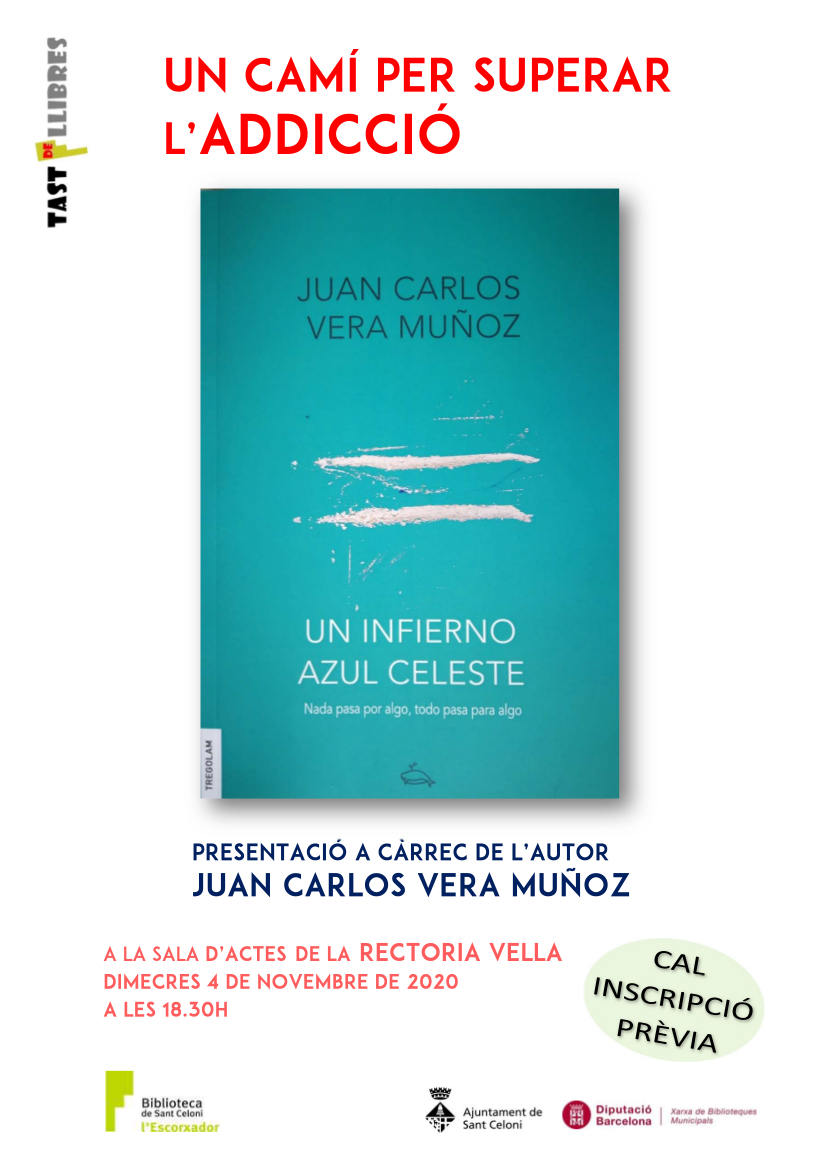 Presentació del llibre "Un infierno azul celeste" de Juan Carlos Vera Muñoz