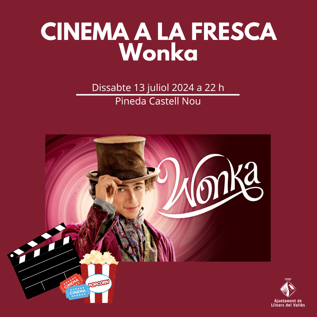 Cinema a la fresca "Wonka"