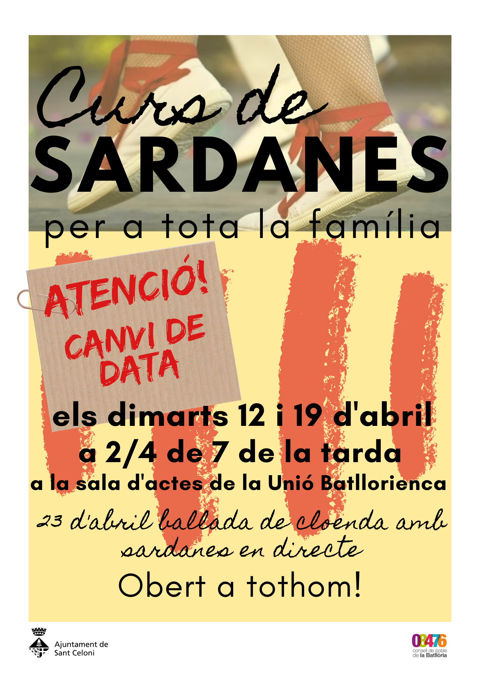 Curs de sardanes per a tota la família