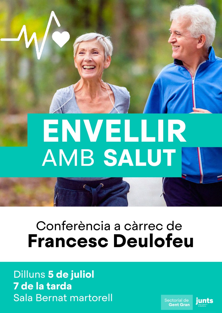 Conferència: Envellir amb salut, a càrrec de Francesc Deulofeu