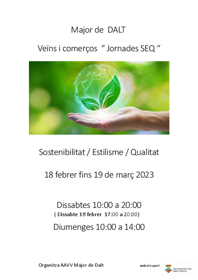 Jornades Sostenibilitat - Estilisme - Qualitat