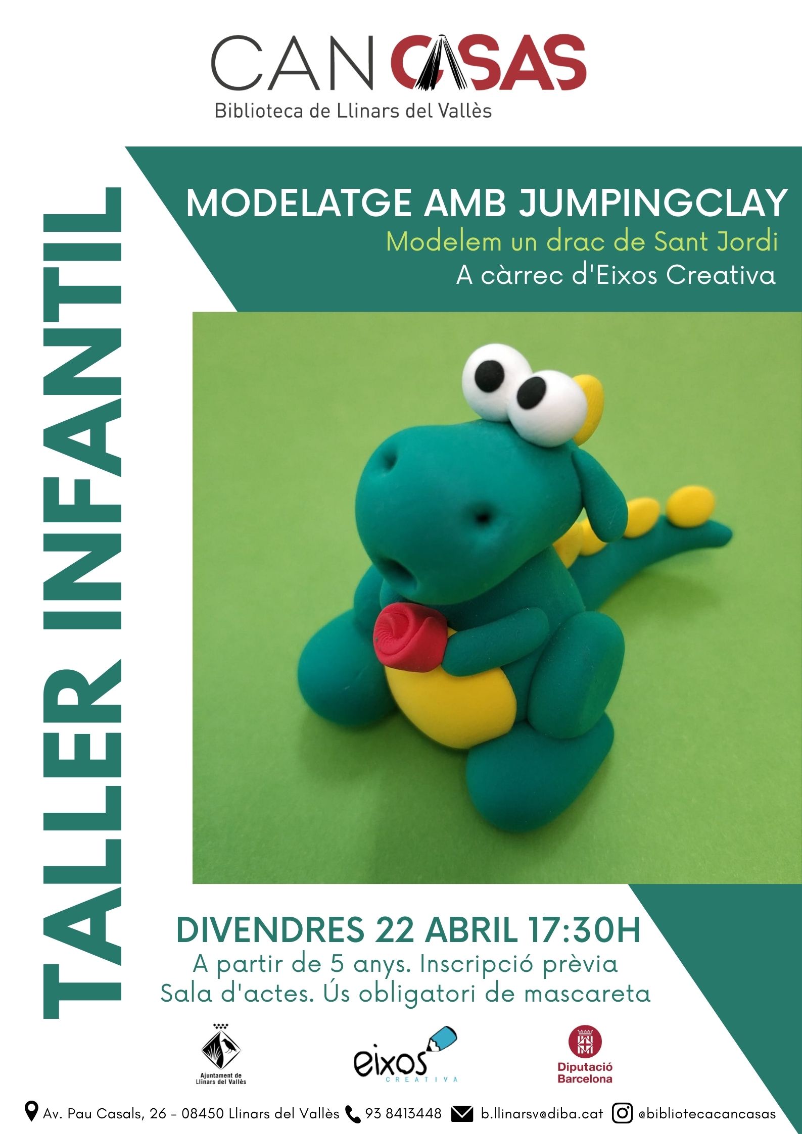 Taller infantil - Modelatge amb Jumpingclay