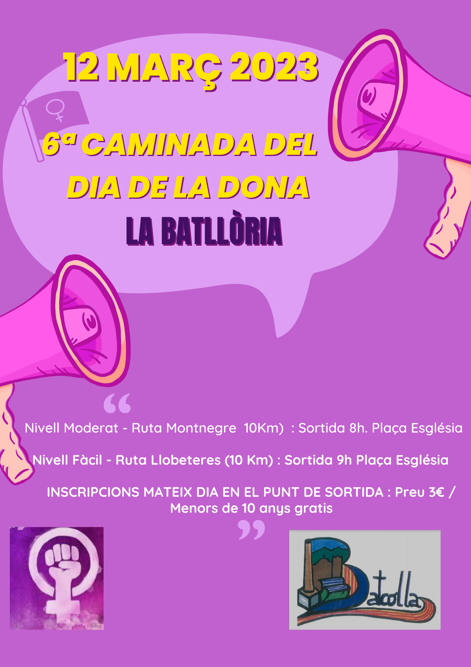 6a Caminada pel Dia de la Dona