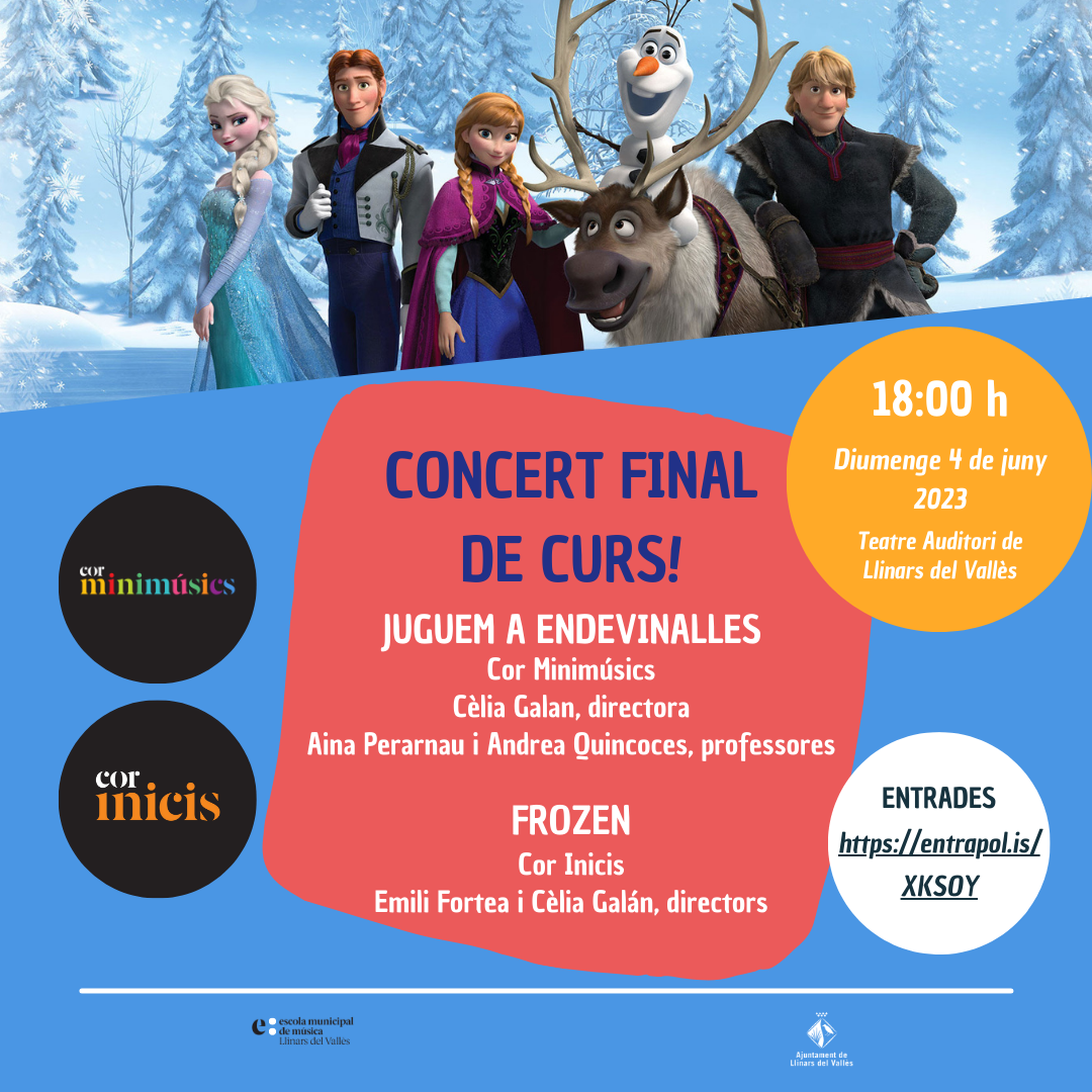 Concert de fi de curs de l'Escola Municipal de Música