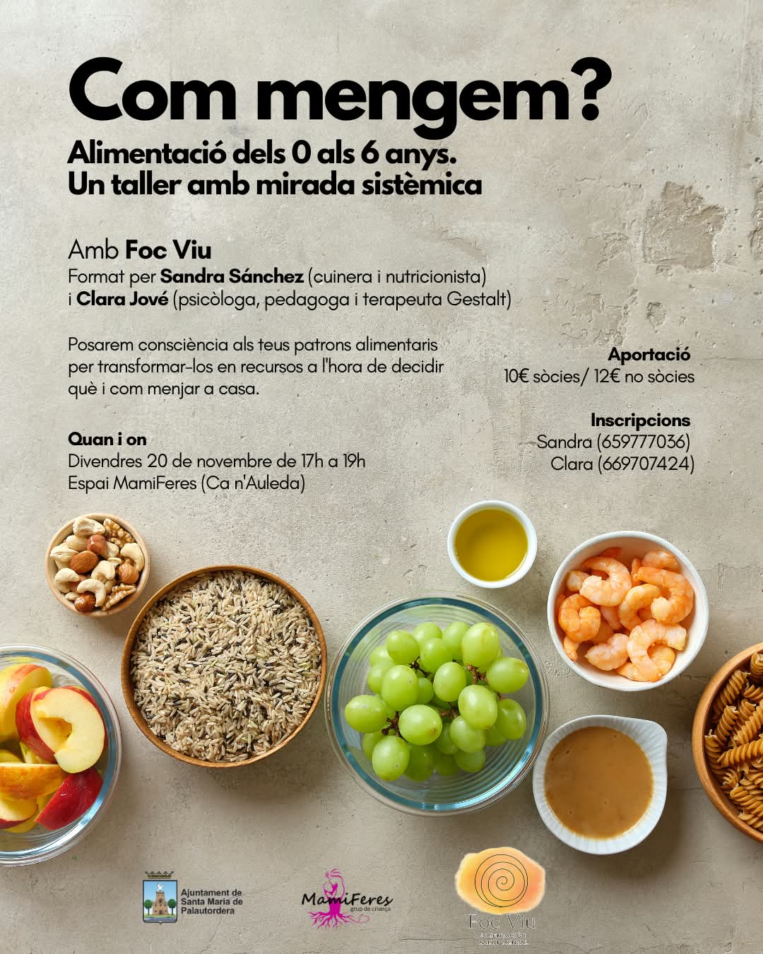 Com mengem? Alimentació dels 0 als 6 anys