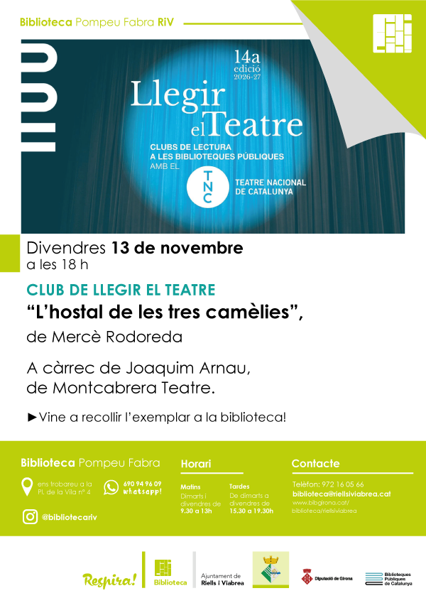 Club de llegir el teatre