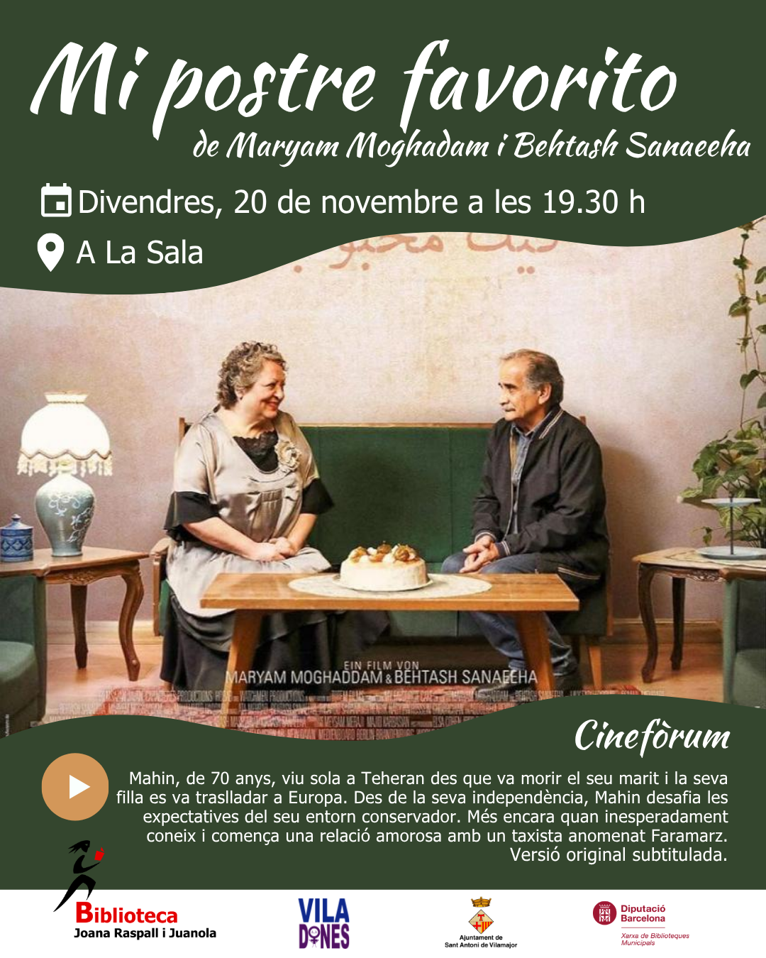 Cinefòrum Vilamajor - "Mi postre favorito"
