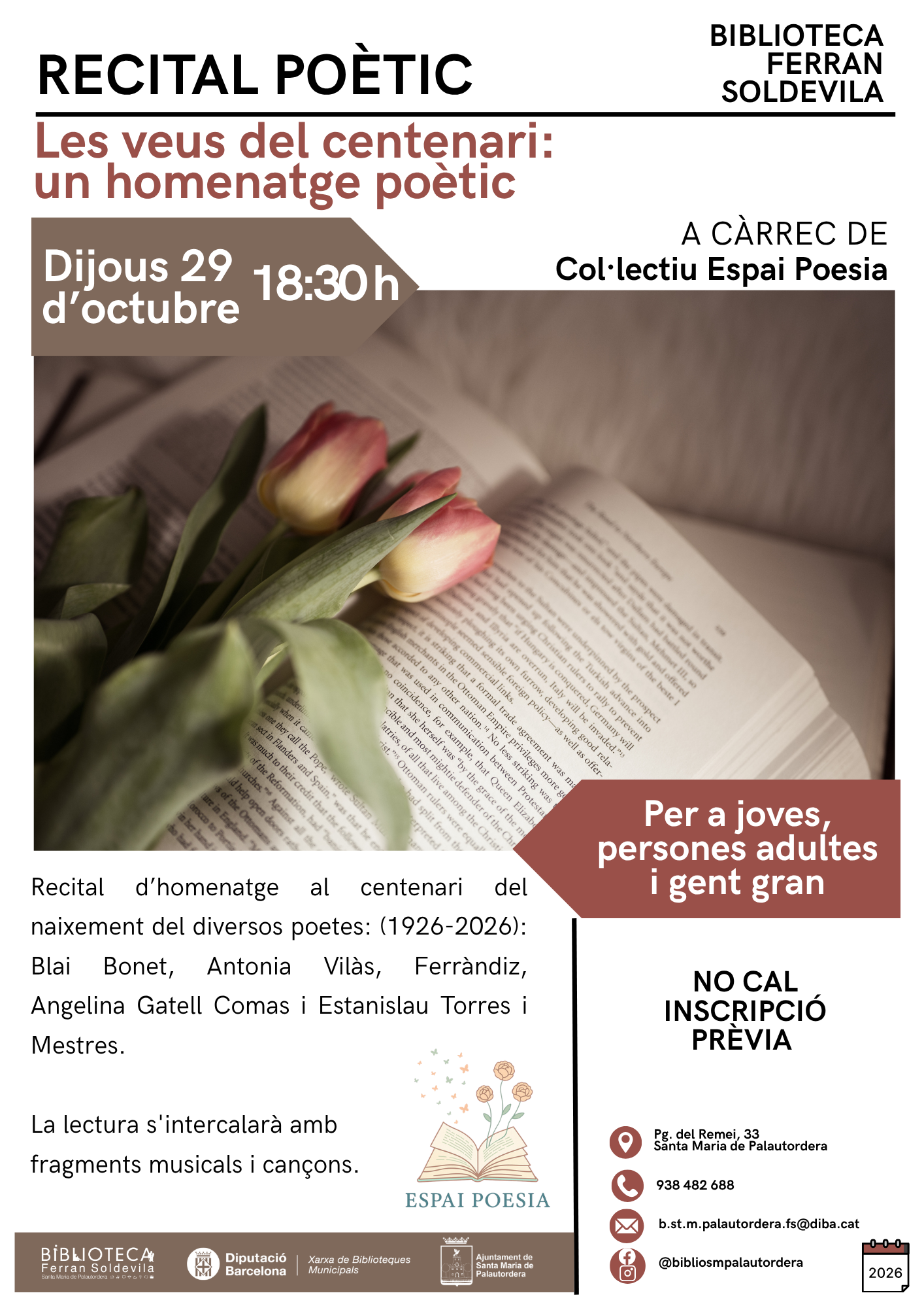 Les veus del centenari: un homenatge poètic