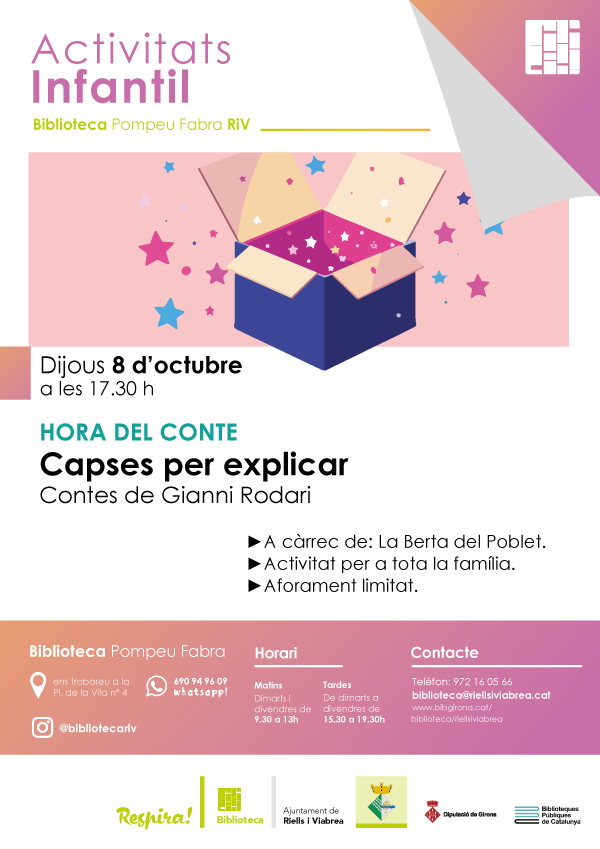 Hora del conte: Capses per explicar