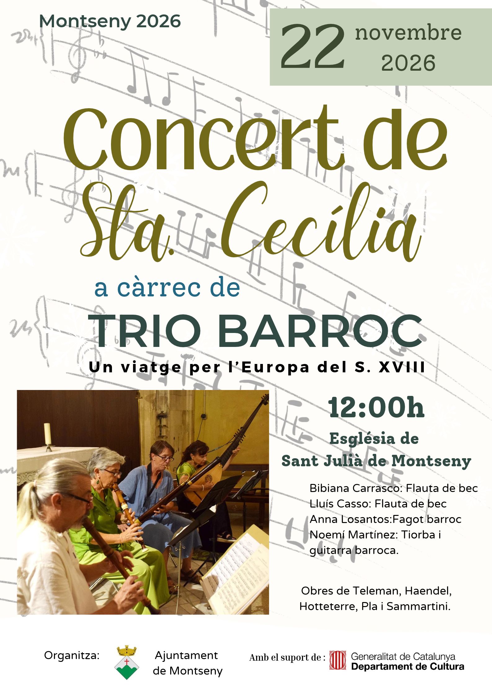 Concert de Santa Cecília 2026