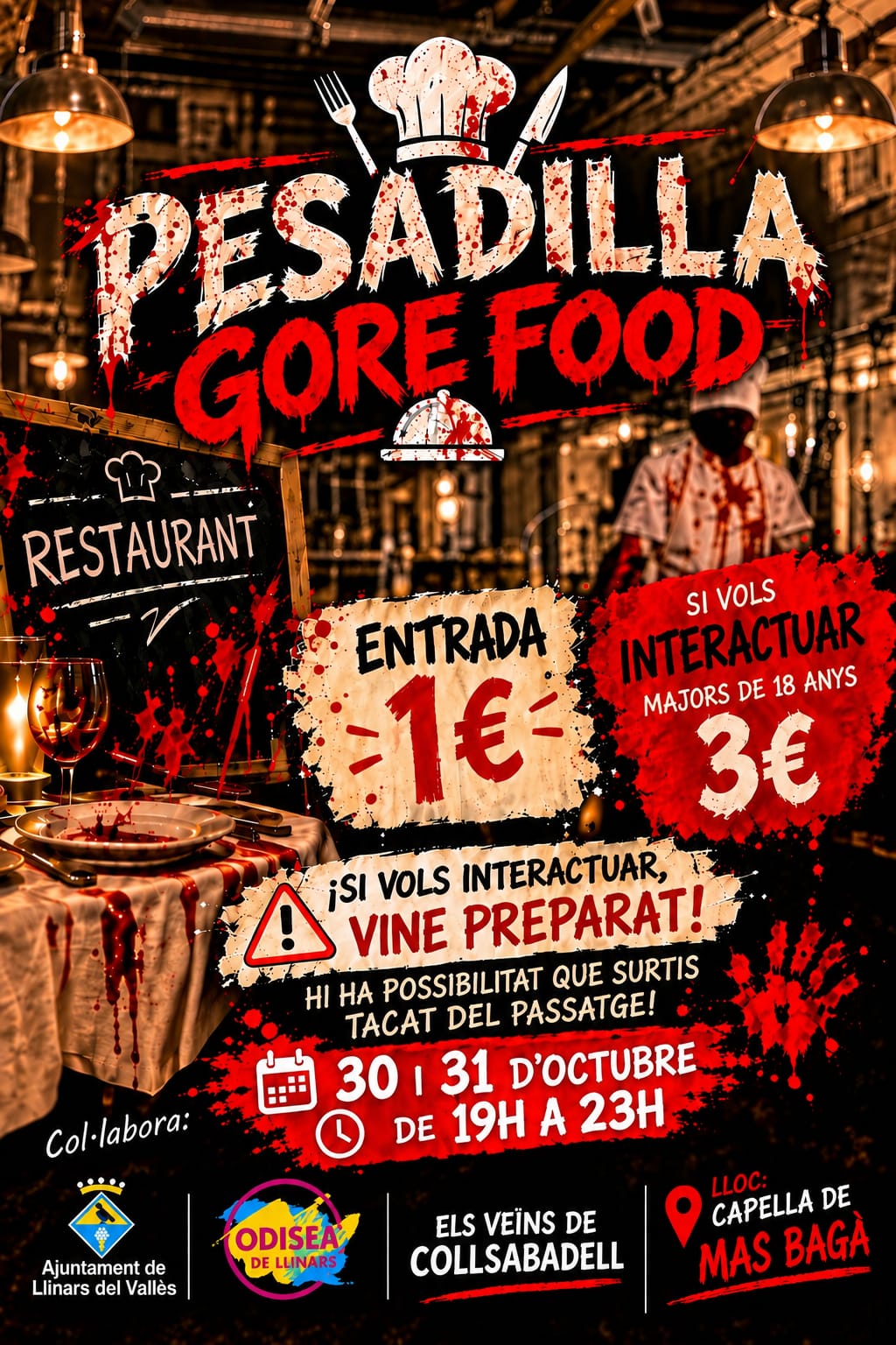 Passatge del terror: 'Pesadilla gore food'