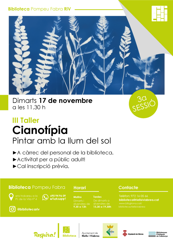 III Taller Cianotípia
