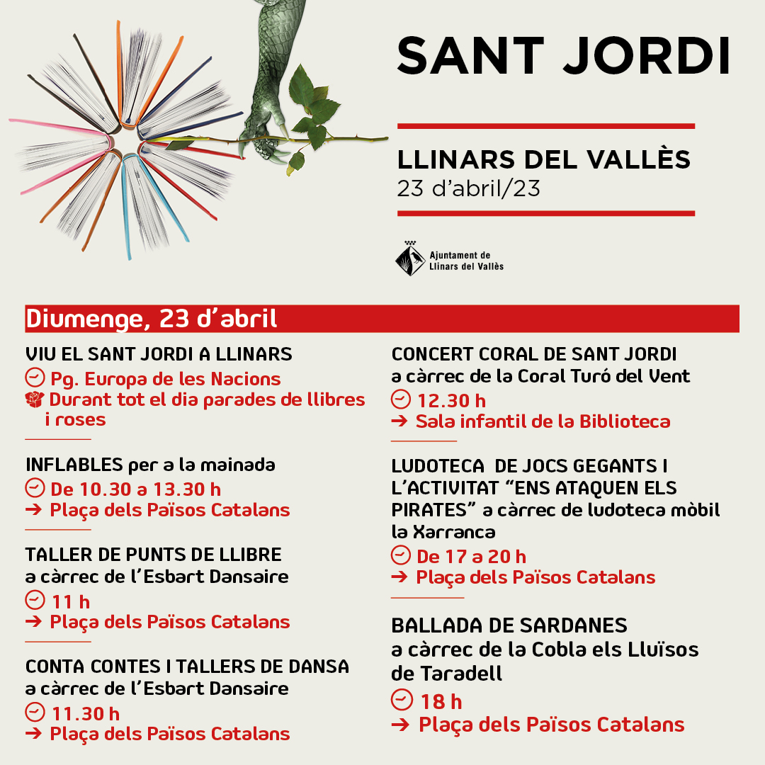 Sant Jordi 2023