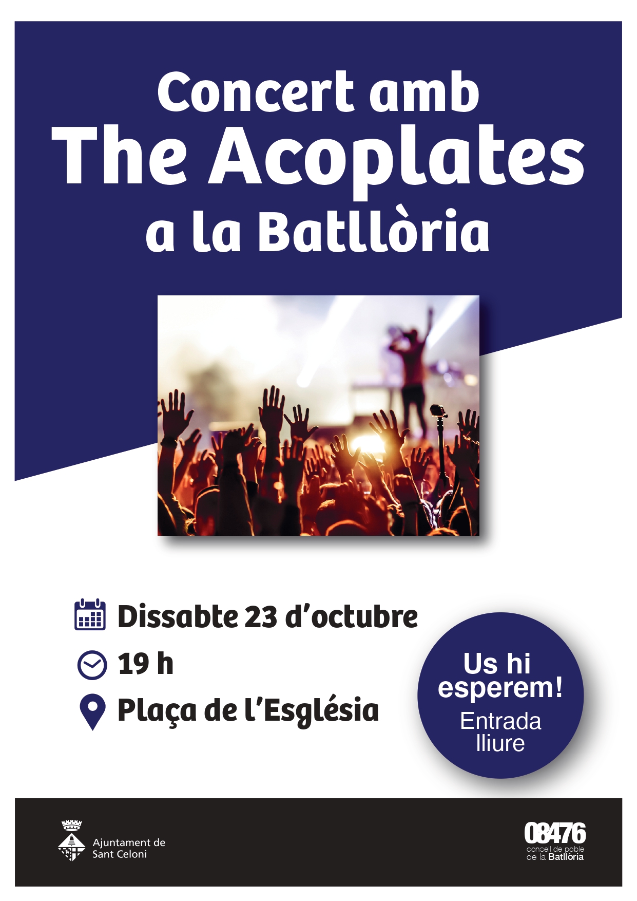 Concert amb The Acoplates