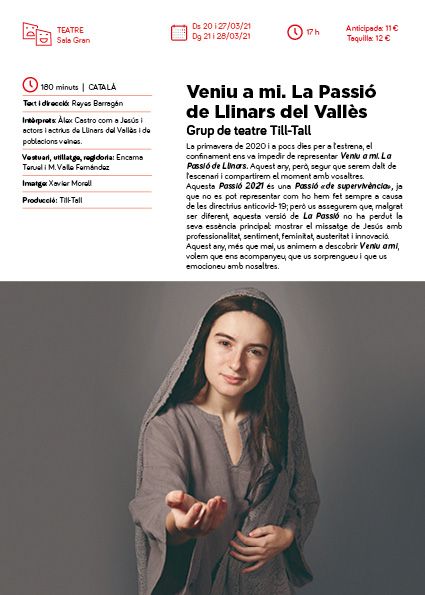 Veniu a mi. La Passió de Llinars del Vallès