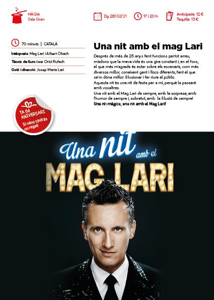 Una nit amb el mag Lari