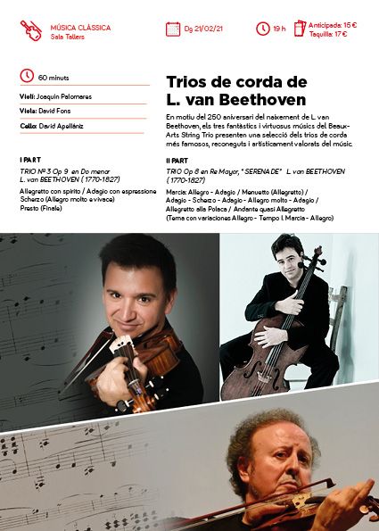 Trios de corda de L. Van Beethoven