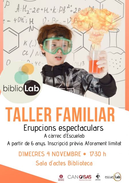Taller familiar: Erupcions espectaculars