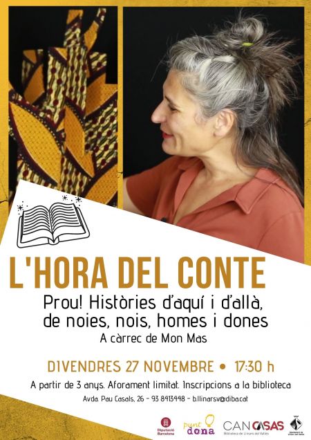 L'Hora del conte a la Biblioteca Can Casas