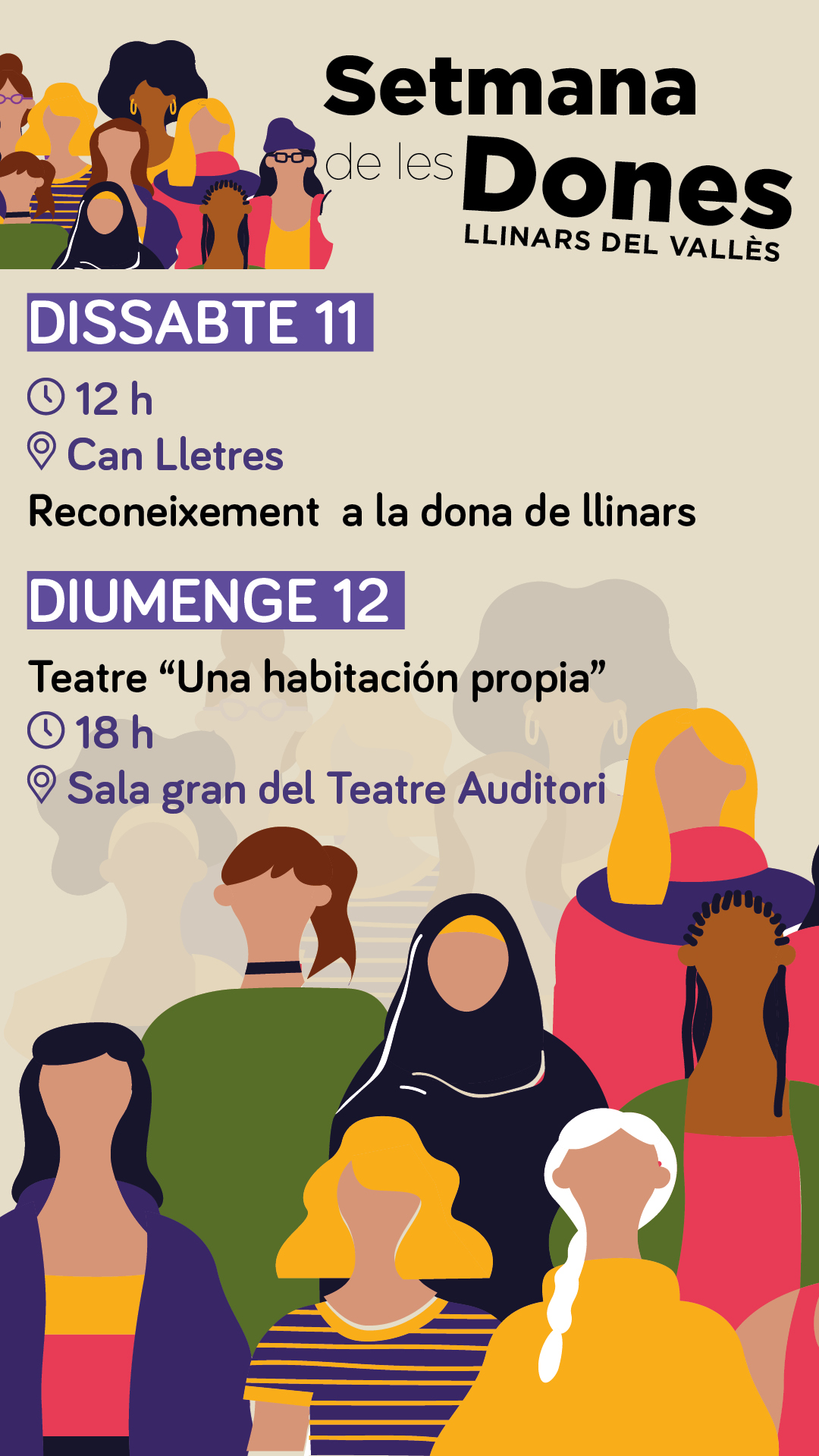 Reconeixement a la dona de Llinars