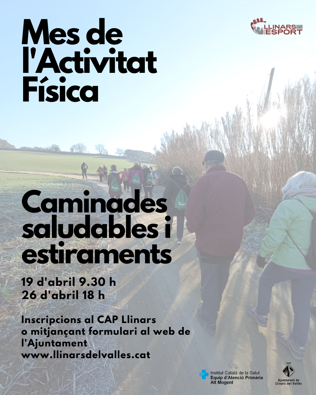 Caminades saludables i estiraments