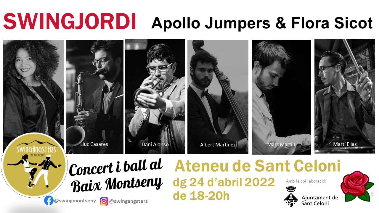 Dansa i Música: Swingjordi amb Apollo Jumpers &amp; Flora Sicot