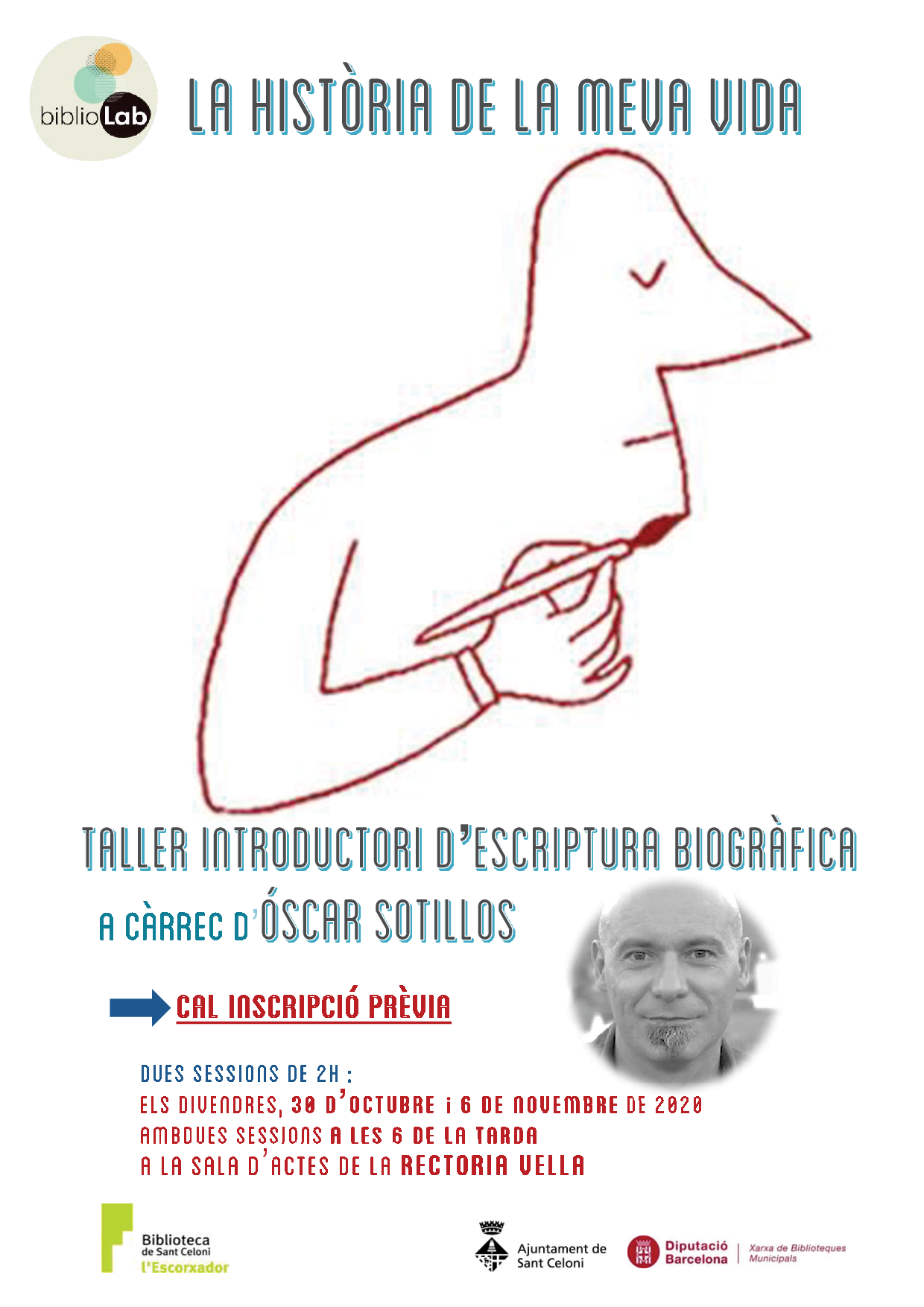 Bibliolab. Taller introductori d'escriptura biogràfica II