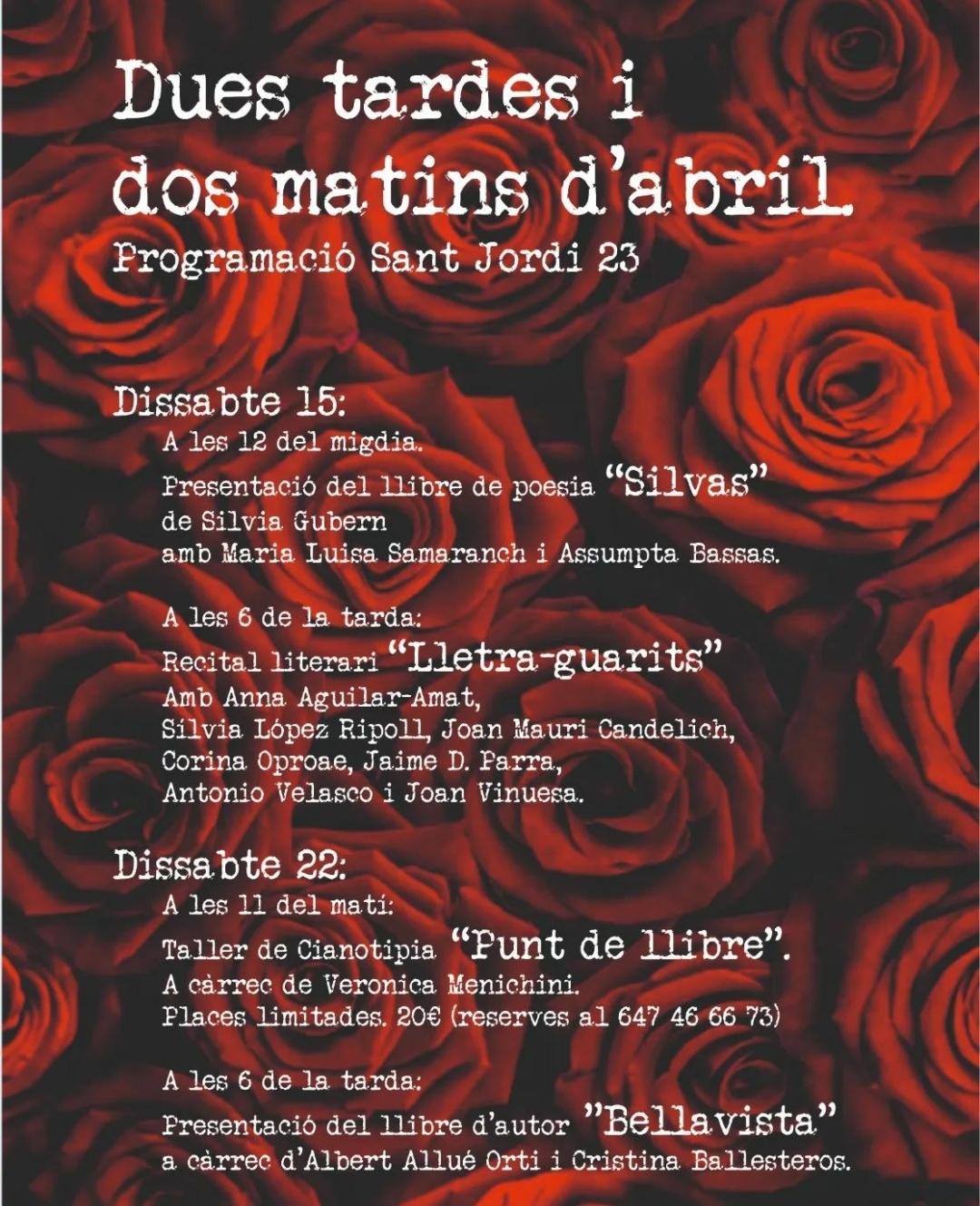 Dues tardes i dos matins d'abril
