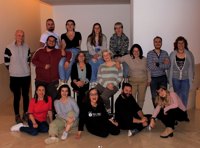 Assaig obert del grup de teatre Till Tall