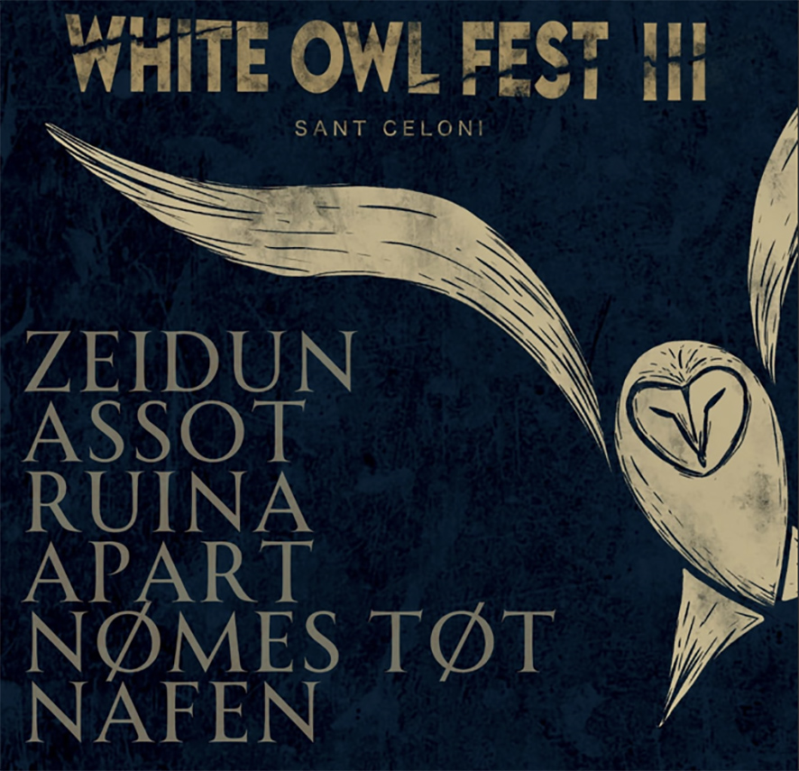 Teatre Ateneu: White Owl Fest III concerts amb Zeidun, Assot, Ruina, Apart, Nomes Tot i Nafen