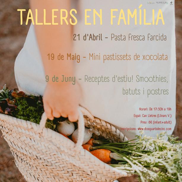Tallers en família "Receptes d'estiu! Smoothies, batuts i postres"