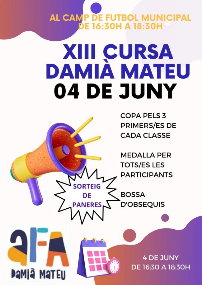 XIII Cursa de l'escola Damià Mateu