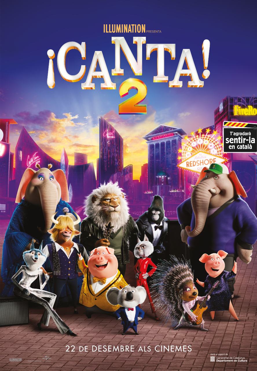 Cinema en català: Canta! 2
