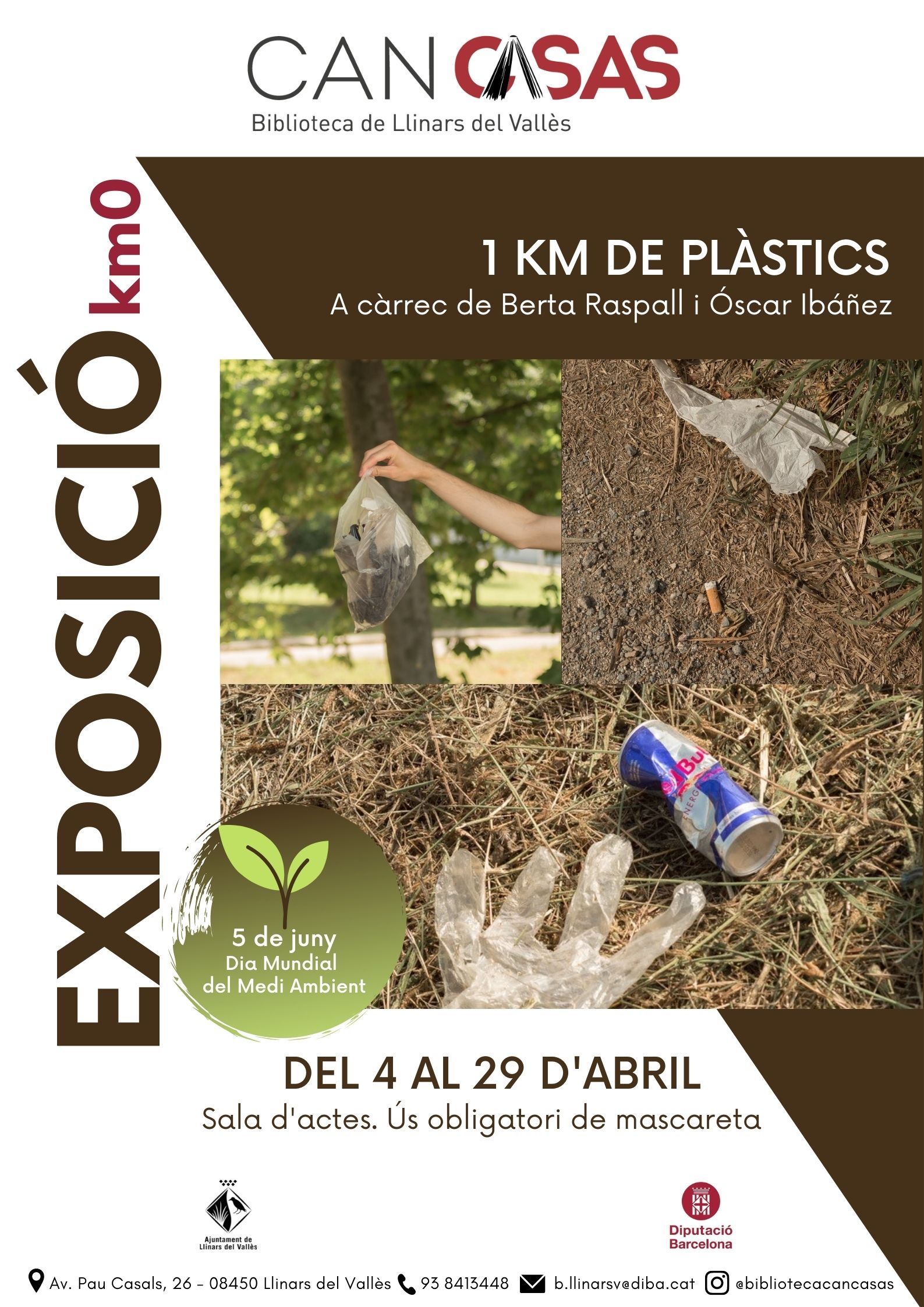 Exposició Km0 - 1 Km de plàstics
