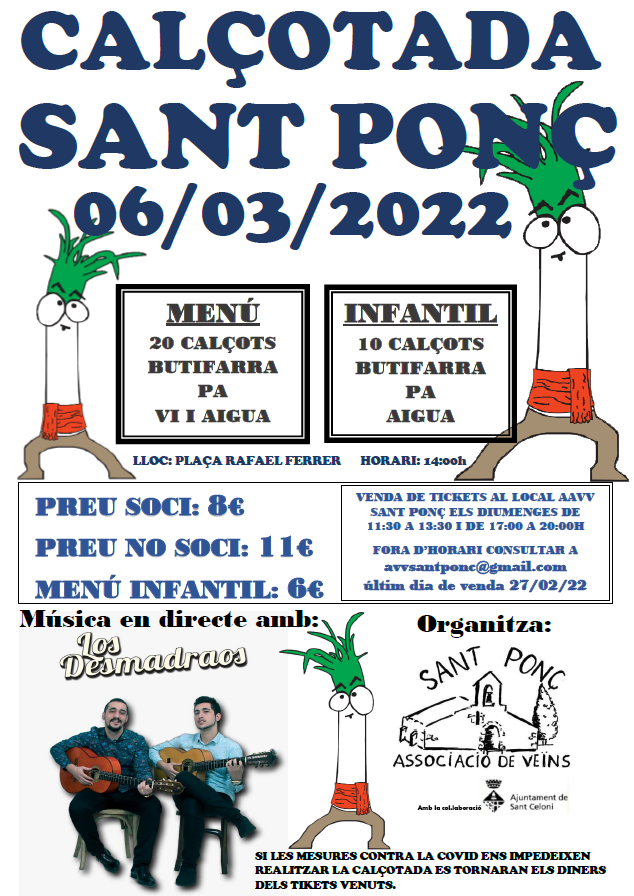 Calçotada popular a Sant Ponç
