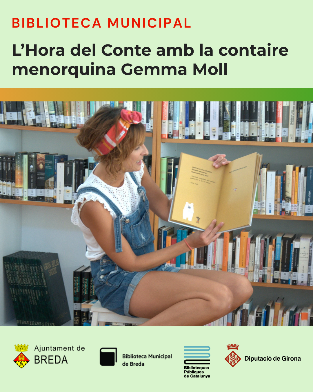 L’Hora del Conte a Breda amb Gemma Moll