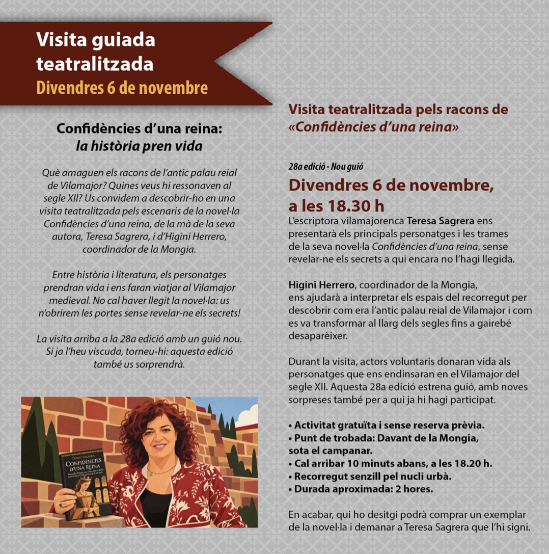 Visita guiada "Confidències d'una reina"