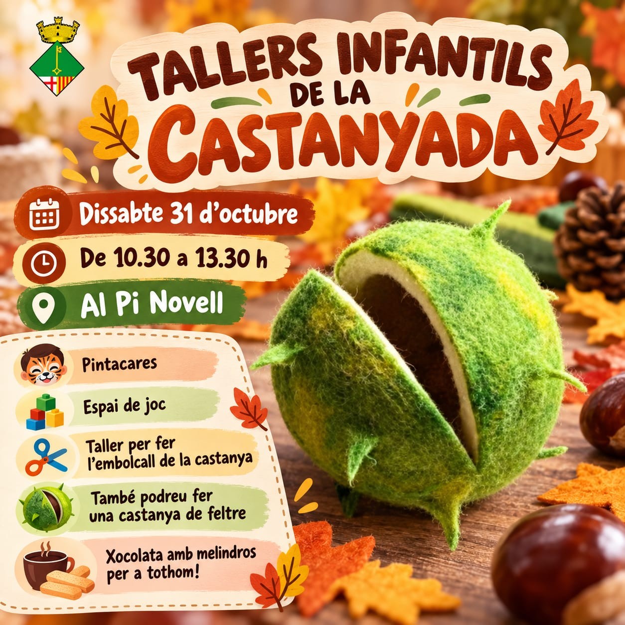 Tallers infantils de la castanyada