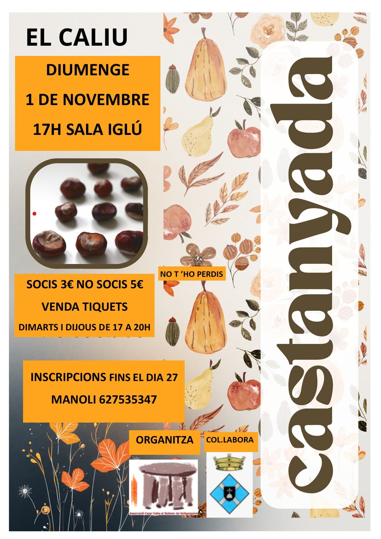 Castanyada El Caliu