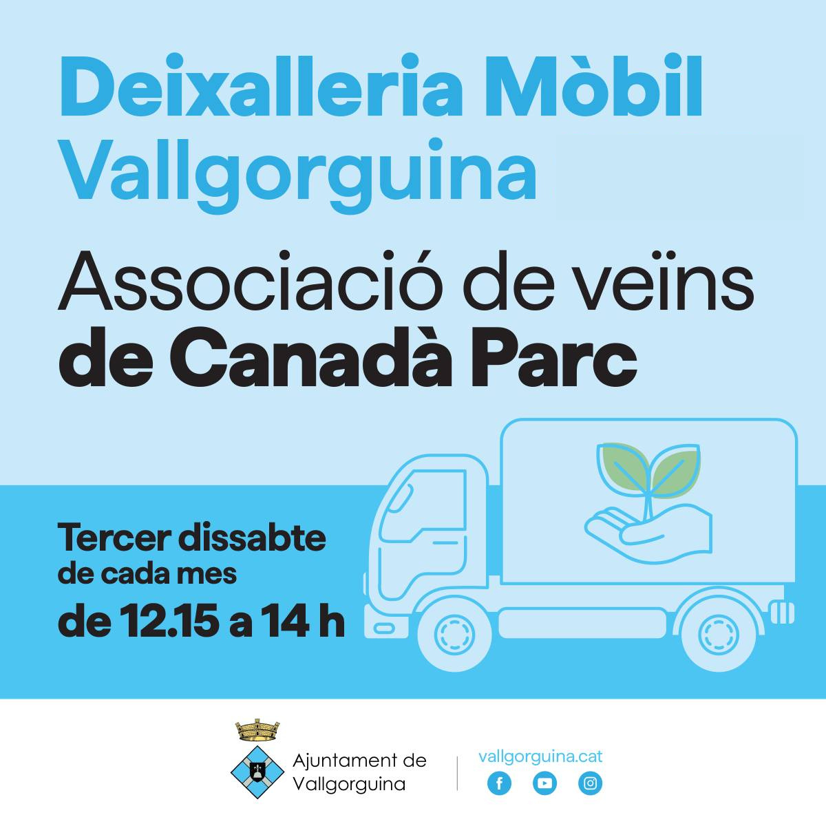 Deixalleria mòbil Vallgorguina - Associació de veïns de Canadà Parc