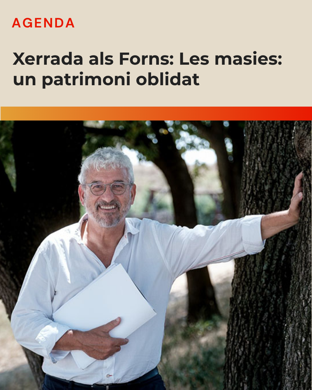 Xerrada als Forns: «Les masies: un patrimoni oblidat»