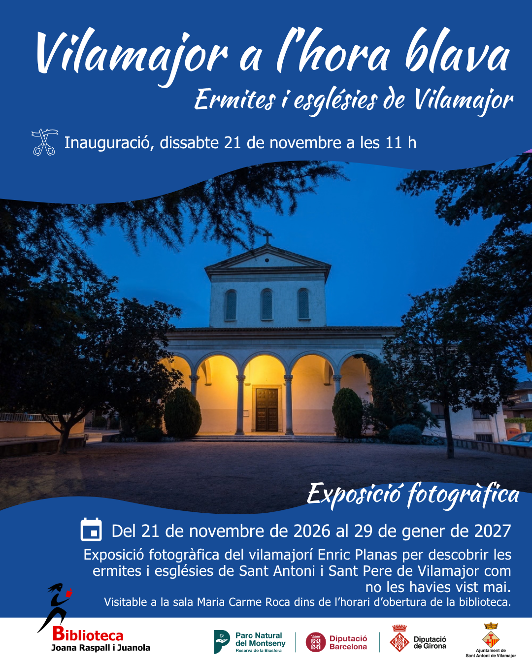 Exposició: "Vilamajor a l'hora blava"
