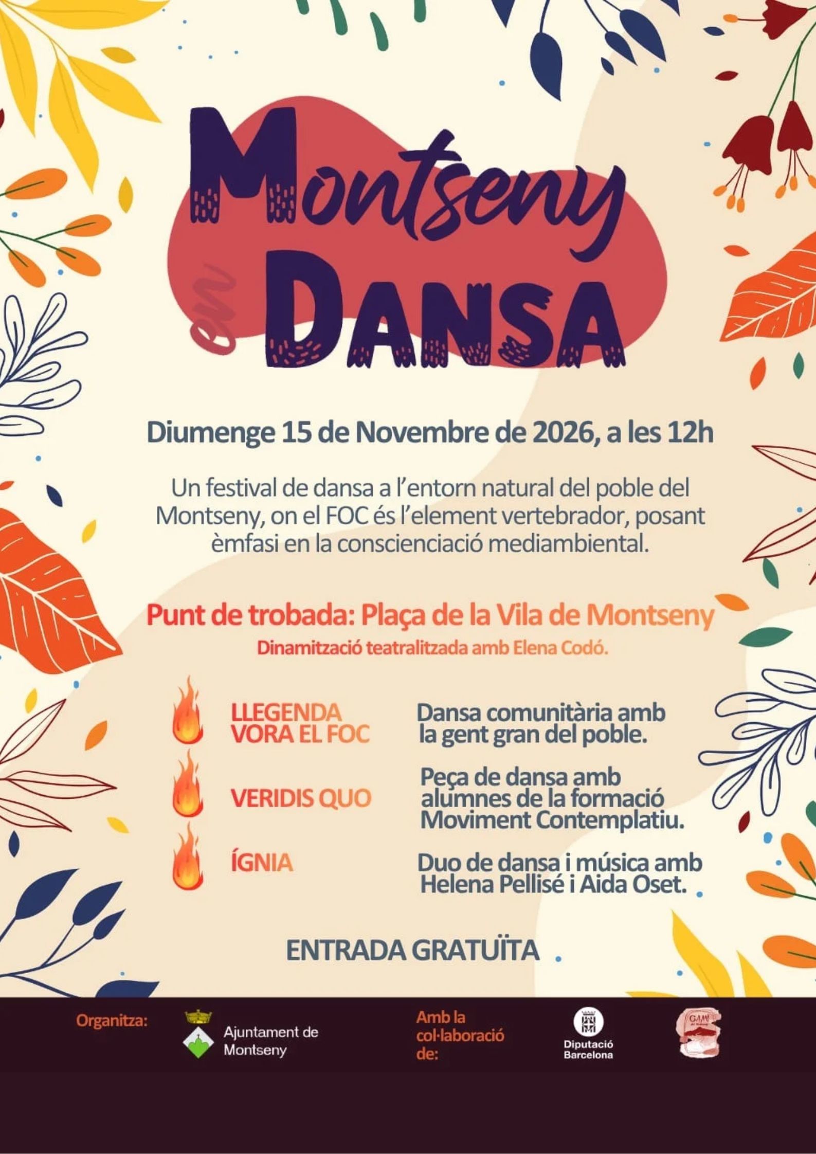 Festival artístic. Montseny en Dansa