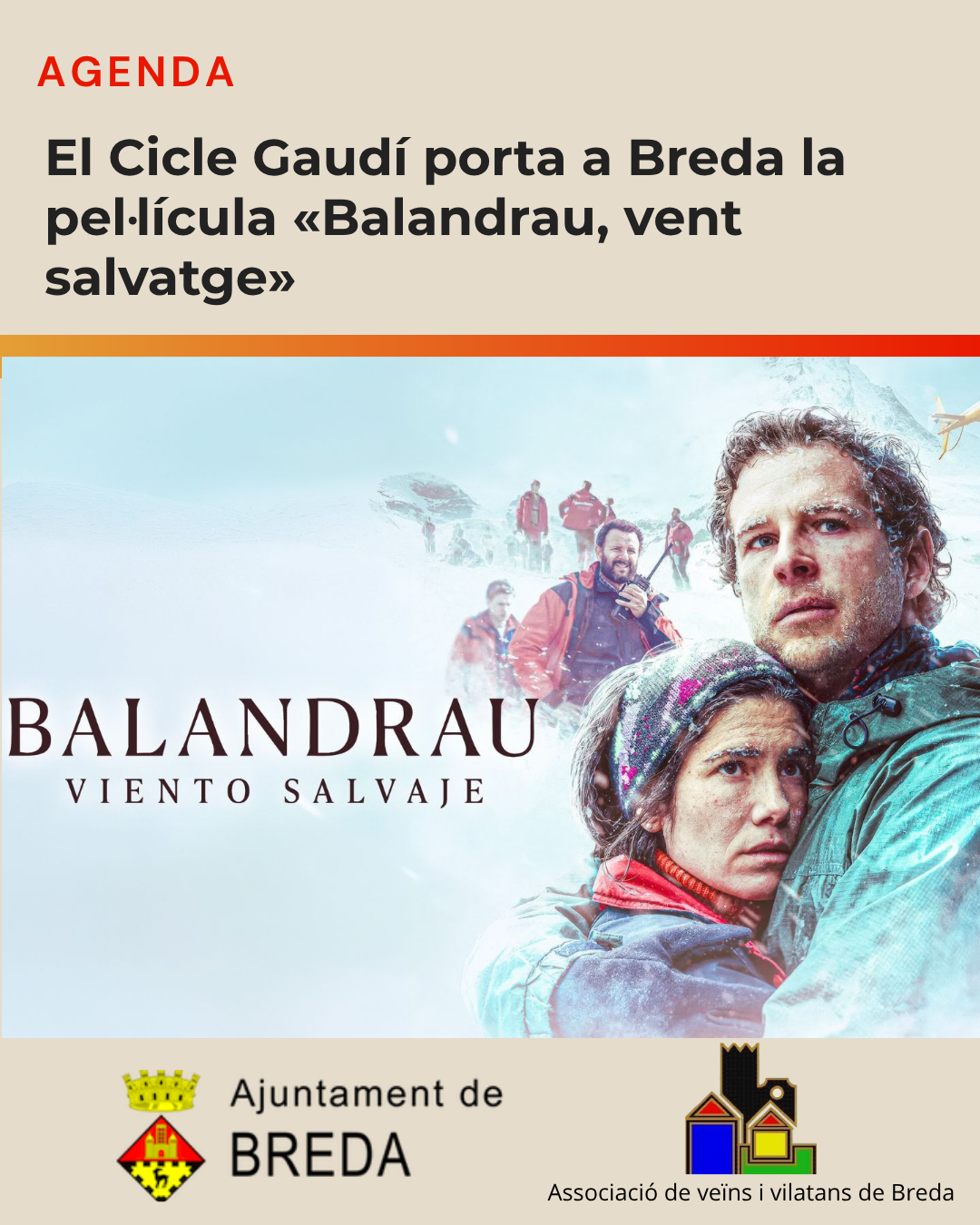 El Cicle Gaudí porta a Breda la pel·lícula «Balandrau»