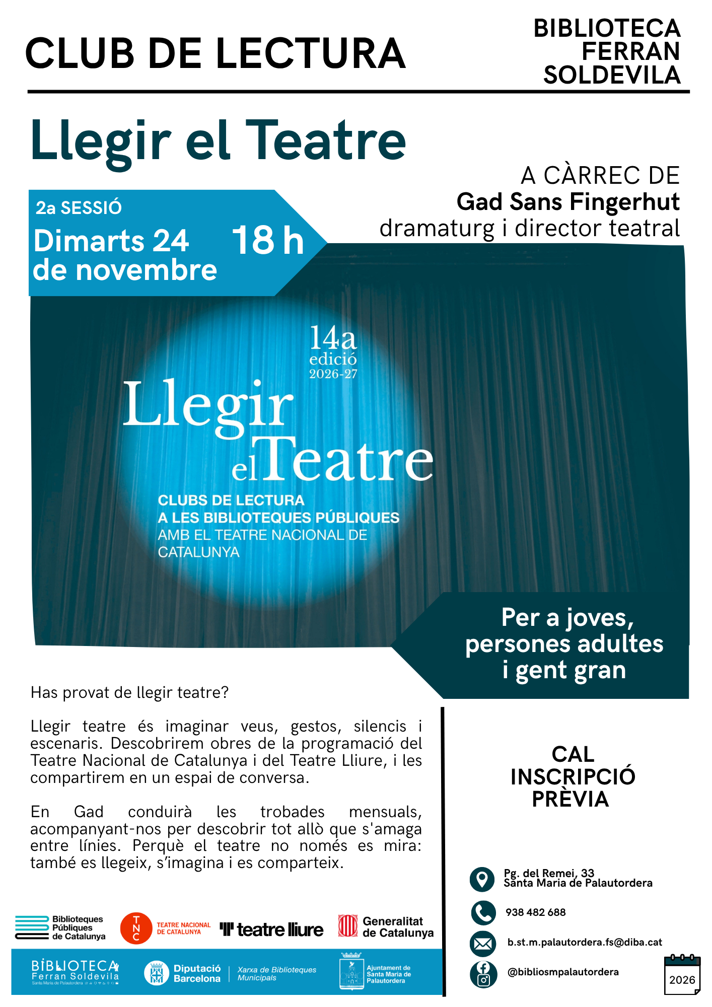 Llegir el Teatre